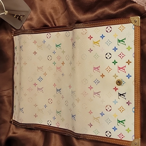 GUC-Louis Vuitton x Takashi Murakami multicolored monogram wallet - Picture 3 of 7